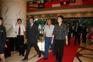 湖南省副省长甘霖女士莅临我公司检查指导事情 - 企业要闻 - 拉斯维加斯3133cc