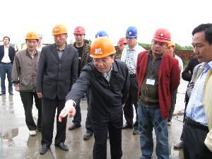 浙江省余姚市市长陈伟俊到姚东大桥视察 - 企业要闻 - 拉斯维加斯3133cc