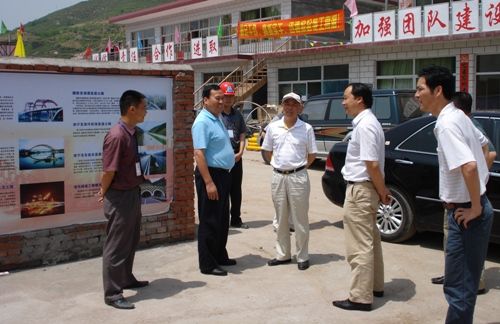 自治区交通厅副厅长田金贵视察承唐一标 - 企业要闻 - 拉斯维加斯3133cc