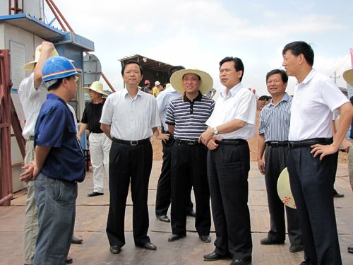 赣州市市长王平视察新世纪大桥 - 企业要闻 - 拉斯维加斯3133cc