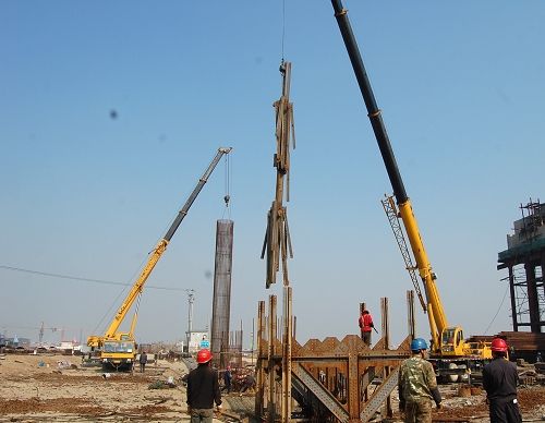 曹娥江袍江大桥塔架拆除施工告罄 - 企业要闻 - 拉斯维加斯3133cc