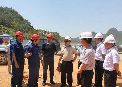 交通投资集团总司理刘可深入靖那1标施工现场视察指导事情 - 企业要闻 - 拉斯维加斯3133cc