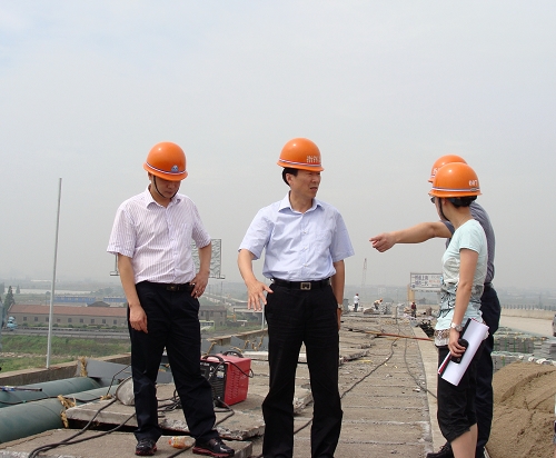 绍兴市常务副市长陈长兴莅临袍江大桥检查指导事情 - 企业要闻 - 拉斯维加斯3133cc