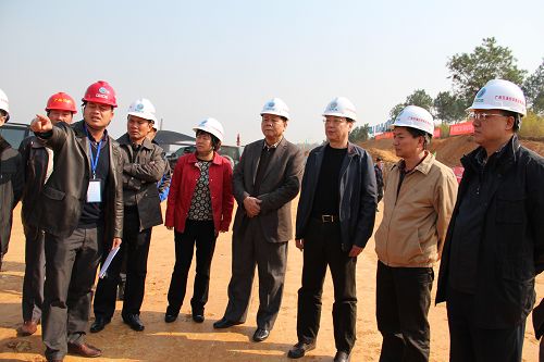 自治区国资委党委书记尹开国、发改委副主任廖小波到灌凤1标考察调研 - 企业要闻 - 拉斯维加斯3133cc