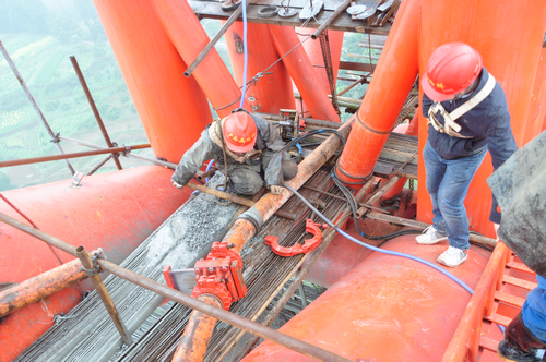 波司登大桥主拱管内混凝土灌注施工告捷 - 企业要闻 - 拉斯维加斯3133cc