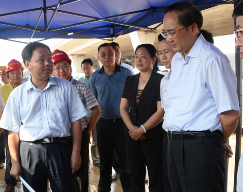 南宁市市委书记余远辉视察白沙-星光大道立交工程 - 企业要闻 - 拉斯维加斯3133cc