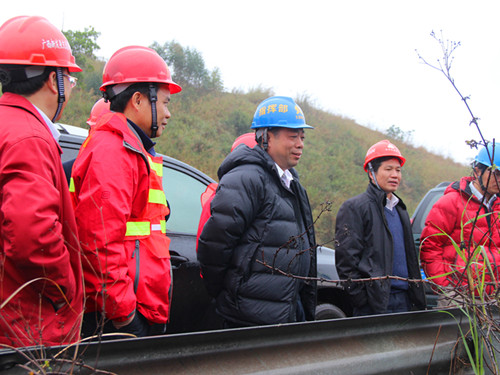 北投集团周文董事长 新生长集团朱坚和董事长等向导到沿海改扩建工程项目检查指导事情 - 企业要闻 - 拉斯维加斯3133cc