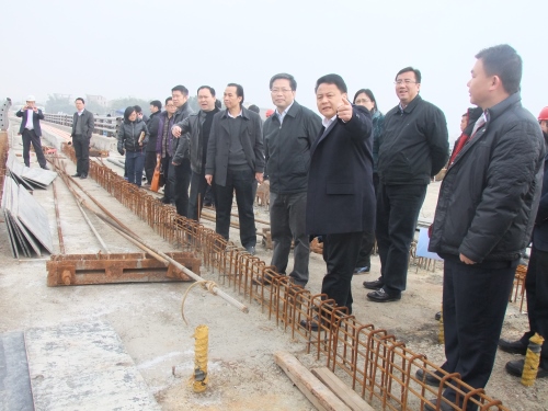 百色市市委书记彭晓春到龙旺大桥调研 - 企业要闻 - 拉斯维加斯3133cc