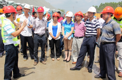 南宁市精品工程观摩会在我公司机场路项目举行 - 企业要闻 - 拉斯维加斯3133cc