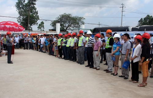 南宁市精品工程观摩会在我公司机场路项目举行 - 企业要闻 - 拉斯维加斯3133cc