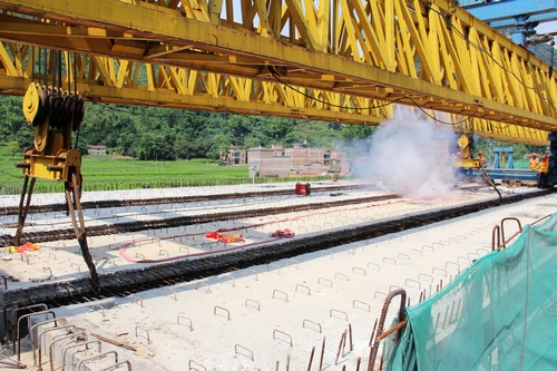 来马二分部那学大桥完成架梁施工 - 工程动态 - 拉斯维加斯3133cc